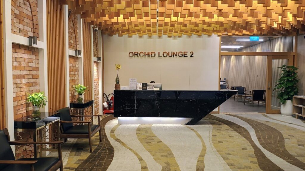 CIP Orchid Lounge２ 入口